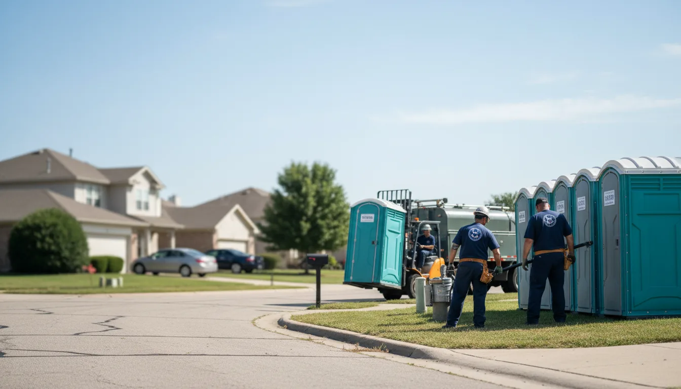 Porta Potty Rental in Canal Winchester, OH near me